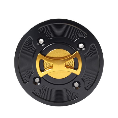 4-Hole Gas Fuel Tank Cap Cover CNC Gold For DUCATI Panigale V4/S/R 2018-2021 - Picture 5 of 11