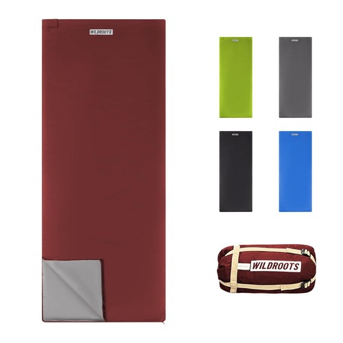 Outdoor Camping Sleeping Bags, 3 Seasons Basic Sleeping Bag Backpacking Light... - Picture 1 of 7