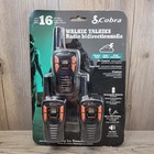 COBRA ACXT145 (3-pak) Walkie Talkie Kompaktowe 2-drożne radia o zasięgu 16 mil *nowe*