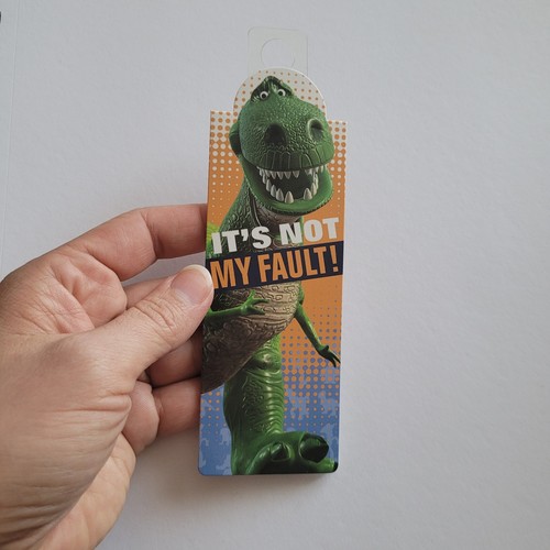 2010 Toy Story 3 T Rex Bookmark Magnetic Magnet UK That Company Called If, #6805 - Imagen 5 de 21