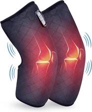 COMFIER Heated Knee Massager Heating Pad for Knee Pain Relief,Heat Knees Warmers