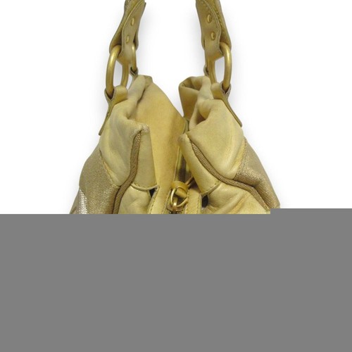BOTTEGA VENETA Handtasche Beuteltasche Handtasche Leder gelb echt - Bild 24 von 24