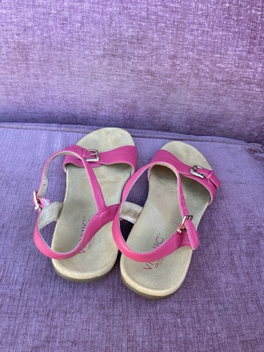 Vionic Orthotic Pink Sandals Size 7 - Picture 4 of 11