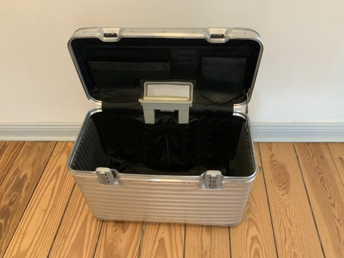 Rimowa 2 Rollen Handgepäck Pilotenkoffer Plattenkoffer Cabin Alu - Bild 6 von 8