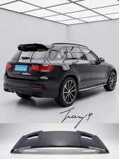 Mercedes GLC Klasse X253 (2015+) Glanz Schwarz Heck Dach Spoiler Kofferraum Fl&uuml;gel Lippe SUV