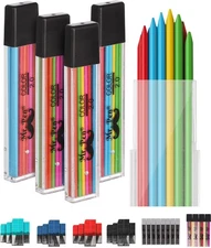 Mr. Pen- 2mm Lead Refills, 48 Pack, Colored Mechanical Pencils, 2 mm, Yellow 