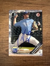 Grant Gambrell Signed 2020  Bowman 1st Minor IP AUTO Kansas City Royals #bd138
