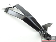 Black left side passenger footpeg plate ducati 848 1098 1198 *008142*