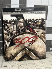 300 4K (Ultra HD / Blu-ray) + Rare / OOP Slipcover