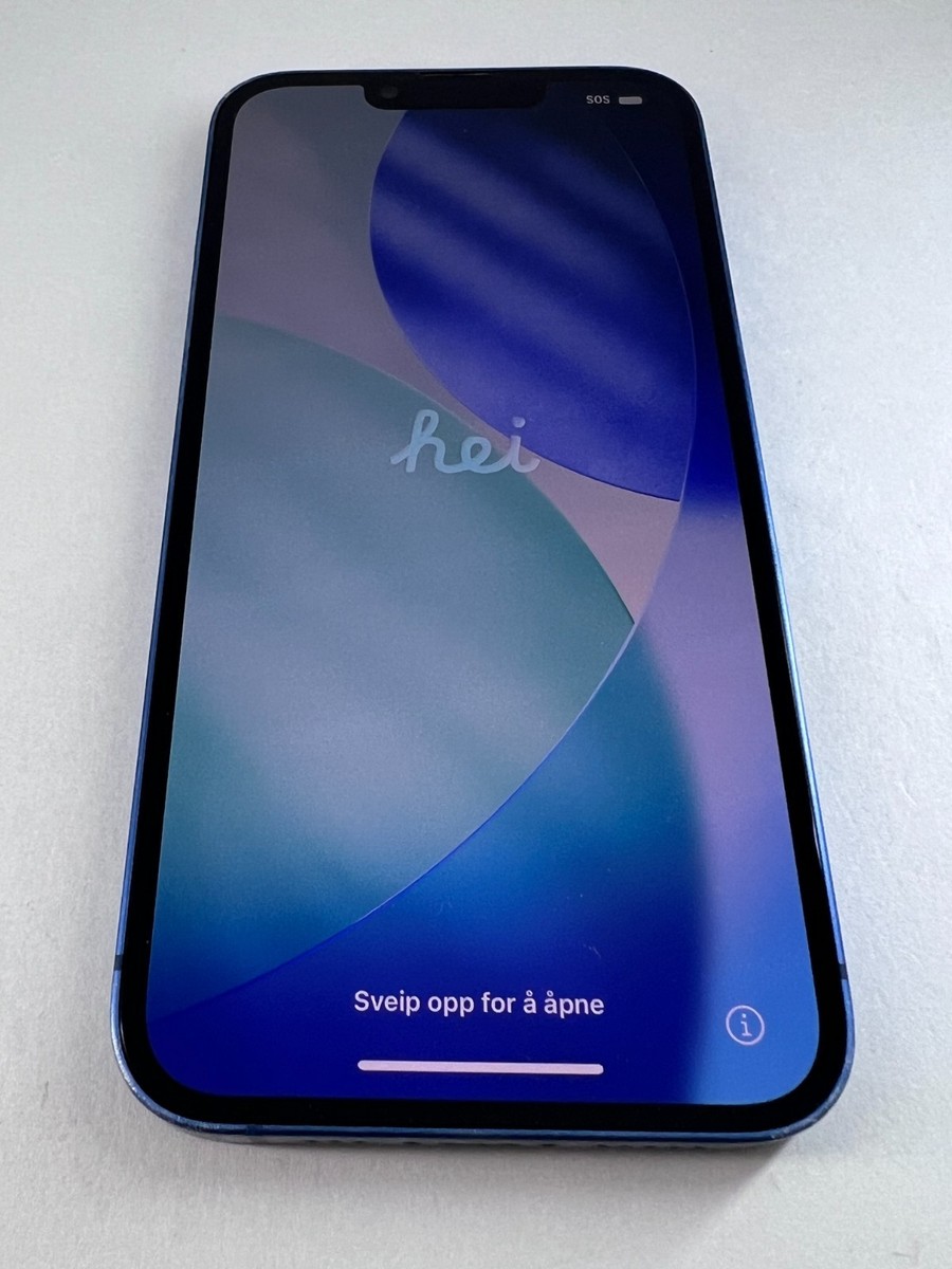 Apple iPhone 13 - 128 GB - Blue (Unlocked) *READ DESCRIPTION* | eBay