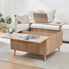 Square Coffee Table for Living Room 35  Lift Top Coffee Table with Storage