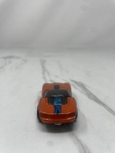 Hot Wheels Dark Orange Pony-Up, dated 2001, fair condition (012-19) - Picture 4 of 6