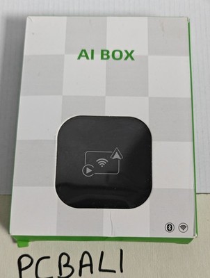AI Box Wireless Carplay Android Auto Adapter.