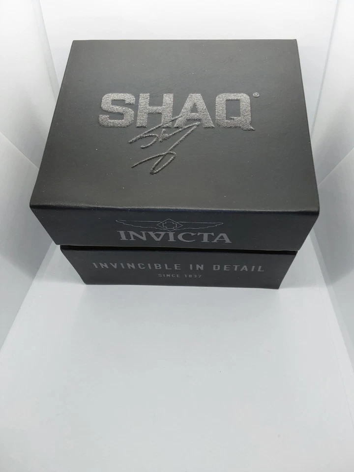 Shaq Original Invicta Unique Watch Box Complete 3 Parts New - Image 3 of 4