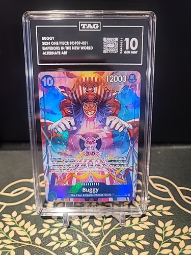 2024 One Piece OP09-051 Buggy Alt Art TAG 10