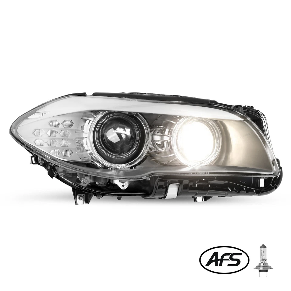 For 2011-2013 BMW 5 Series 528i 530i 535i 550i Headlight W/AFS Passenger RH Side - Image 2 of 4
