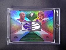 2008-09 Upper Deck SPX Kobe Bryant Pau Gasol Winning Materials Combo