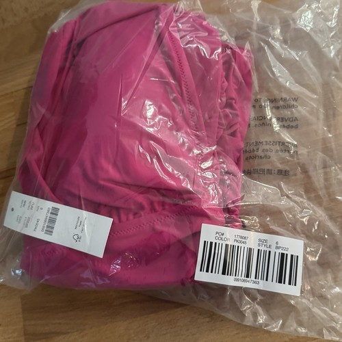 NUEVO J. Traje de baño de una pieza con volantes fruncidos cuello en V cobertura completa fucsia talla 6 - Imagen 5 de 5