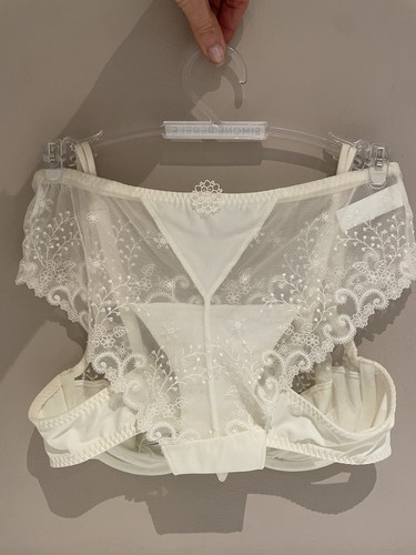 simone perele 75 b BH + Slip Set mit Spitze creme NEU - Bild 2 von 10
