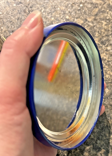 BORKUM RIFF TOBACCO 6 Oz Whiskey TIN BOX EMPTY Blue and White-RARE- Richmond, VA - Bild 22 von 23