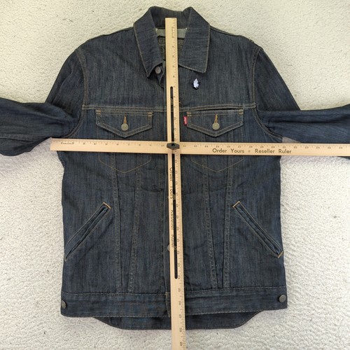 Levi's Herren Commuter Denim Trucker Jacke Radfahren Radfahren Classic Medium belüftet - Bild 5 von 10