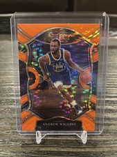 2020-21 Select Premier Level FOTL Neon Orange Pulsar Prizm /15 Andrew Wiggins