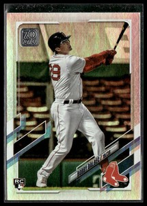 Bobby Dalbec #26 Rookie 2021 Topps Rainbow Foil Boston Red Sox