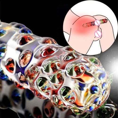 Kristallglas Dildo Anal Butt Plug Masturbator Massager G-Punkt Sex Spielzeug SM - Bild 3 von 10