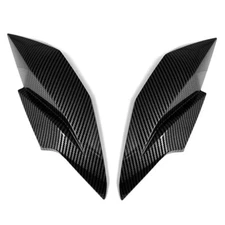 Carbon Fiber Front Side Headlight Fairing Cowls For 2013-2017 Kawasaki Z300 Z250