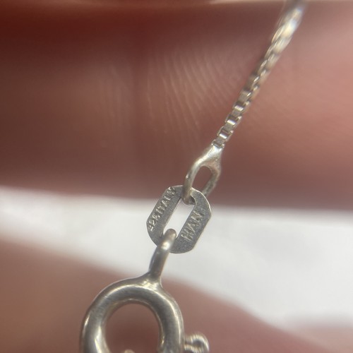 Impresionante Collar de Plata Esterlina 925 con Colgante Hermoso Collar # 137 - Imagen 12 de 15
