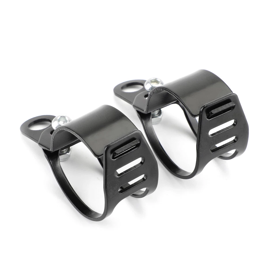 Indicador de soporte de luz de señal de giro para horquilla delantera 41-51 mm soporte de motocicleta UE Foto 4 de 4