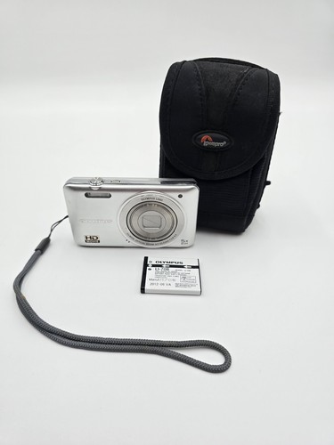 Olympus VG-160 14MP Digital Camera And Battery Only 5X Zoom Tested A1
