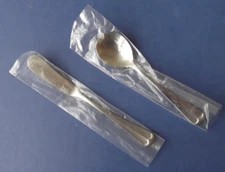 Rogers Jefferson Manor Stainless Butter Knife and Sugar Spoon - Unused