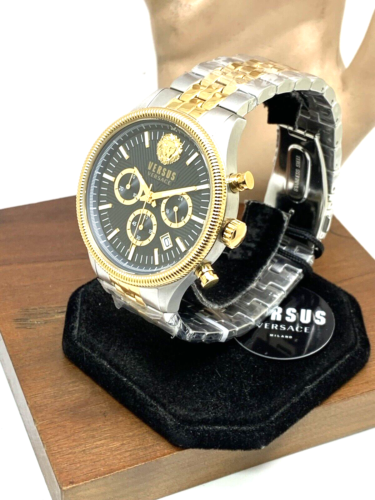 Versus by Versace Men's Watch VSP970221 Quartz Chronograph Two Tone Steel - Picture 13 of 13