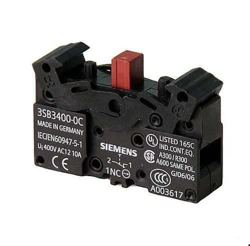 Kontaktelement 3SB3400-0C, 1 Öffner Frontbefestigung Siemens, 1St - Bild 1 von 2