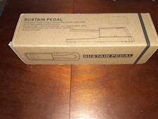 Sustain Foot Pedal with Polarity Switch for Digital Electronic Keyboard Pianos