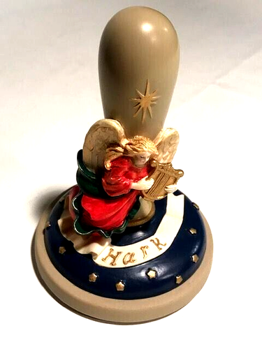 BROWN BAG COOKIE ART MOLD - Hark Angel With Harp # 45 Cookie Stamp 1998 - Picture 2 of 7