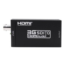 SDI to HDMI Converter 3G HDSDI 1080P 60Hz Video Embedded Audio Monitor Adapter