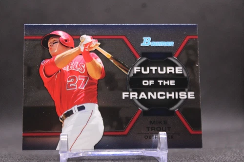 Mike Trout 2013 Bowman Chrome Draft “Future of the Franchise” FF-MT MINI Angels