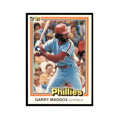 1981 Donruss Garry Maddox Baseball Cards #55 - Zdjęcie 1 z 3
