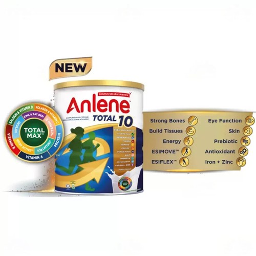 1 x Anlene Total 10 High Calcium & Collagen Erwachsenenmilchpulver 800g - Bild 3 von 9