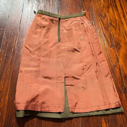 Vintage Pendleton Knockabouts Rock Damen 8 grün gefüttert 100 % Schurwolle HERGESTELLT IN USA - Bild 12 von 14
