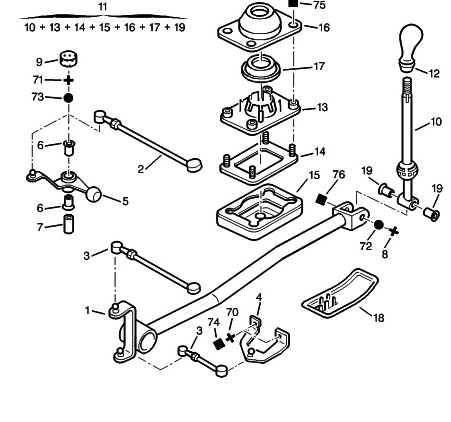 Gestänge Getriebe erwartet Berlingo Xsara 306 Partner 1.1 1.4 1.6 Benzin - Bild 3 von 3