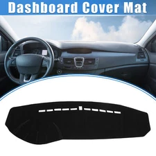 Dashboard Cover Dash Protector Mat for Hyundai Sonata 2006-2008 Polyester Black