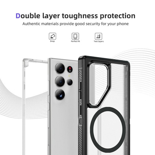 Funda híbrida de alta resistencia Defender serie XT para Samsung S22 S23 S24 Ultra MagSafe - Imagen 20 de 71