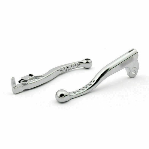 New Brake Clutch Levers For Honda XR250 95-07 CRM250 95-00 CR125 XR400 T9 - Picture 4 of 5