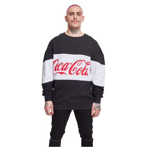 Suéter de lana para hombre Coca Cola Stripe Oversize cuello redondo - Imagen 7 de 48