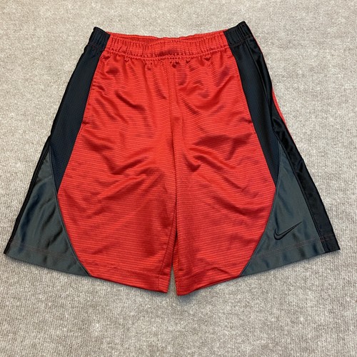 Nike Shorts Dri Fit Red Black Trim 