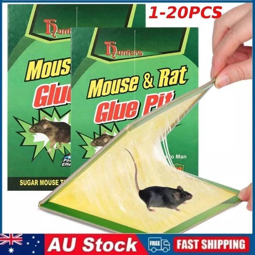 1-20PCS Mouse Traps Rat Mice Mouse Trap Board Snare Catcher Board Pad Board AU - Picture 2 of 19