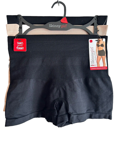 Skinnygirl Shaping Seamless Slip Shorts Size S~ 3  pair SG7063 ~TAMES YOUR TUMMY - Picture 2 of 12